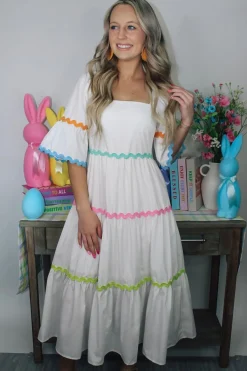 Multi Ric Rac Dress