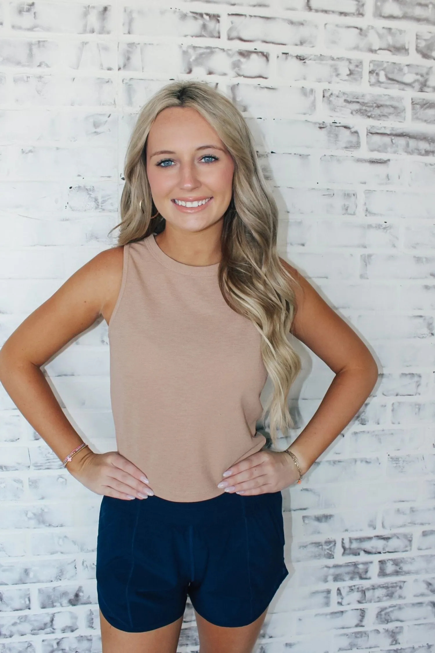 My Style Top "Taupe"<Allie Lynn's Boutique Best