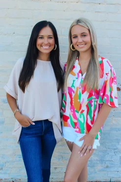 Oatmeal Cream Top<Allie Lynn's Boutique Discount