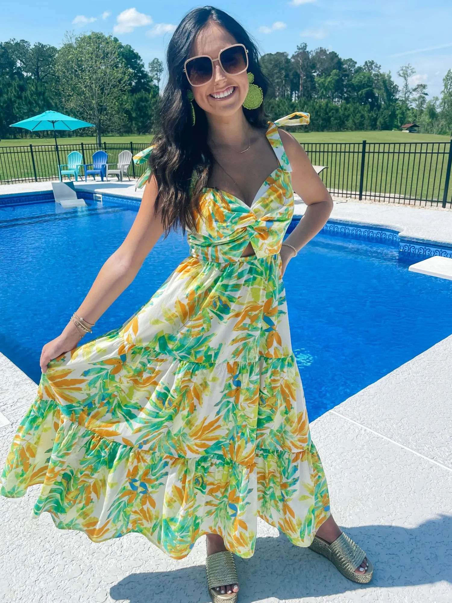 Paradise Maxi Dress<Allie Lynn's Boutique New