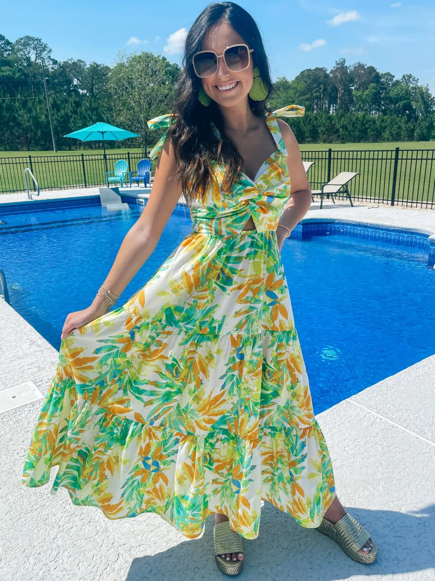 Paradise Maxi Dress<Allie Lynn's Boutique New