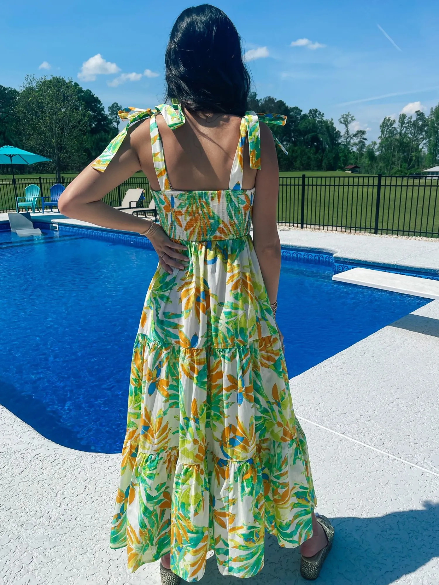 Paradise Maxi Dress<Allie Lynn's Boutique New