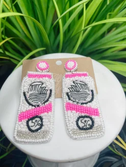 Pink White Claw Earrings<Allie Lynn's Boutique Online