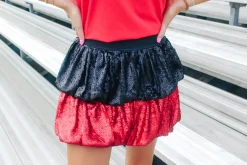 Red U0026 Black Sequin Skirt<Allie Lynn's Boutique Flash Sale