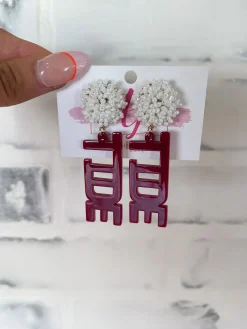 Roll Tide Earrings<Allie Lynn's Boutique Best
