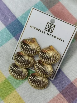 Seashell Tiered Earrings<Allie Lynn's Boutique Outlet