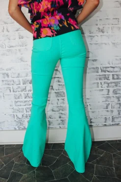 Stretch Bell Bottoms "Mint"<Allie Lynn's Boutique Sale