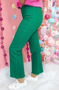 Stretchy Wide Leg Pants