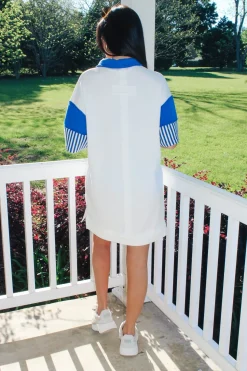 Stripe/Colorblock Mini Dress<Allie Lynn's Boutique Hot