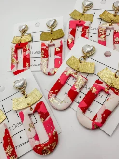V-Day Clay Earrings<Allie Lynn's Boutique New