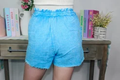 Washed Gauze Comfy Shorts 
